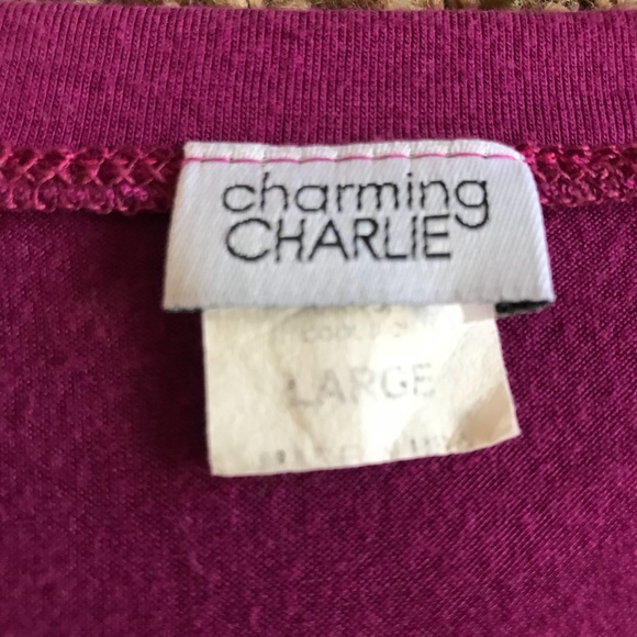 Charming Charlie Embelished Top - Picture 2 of 2